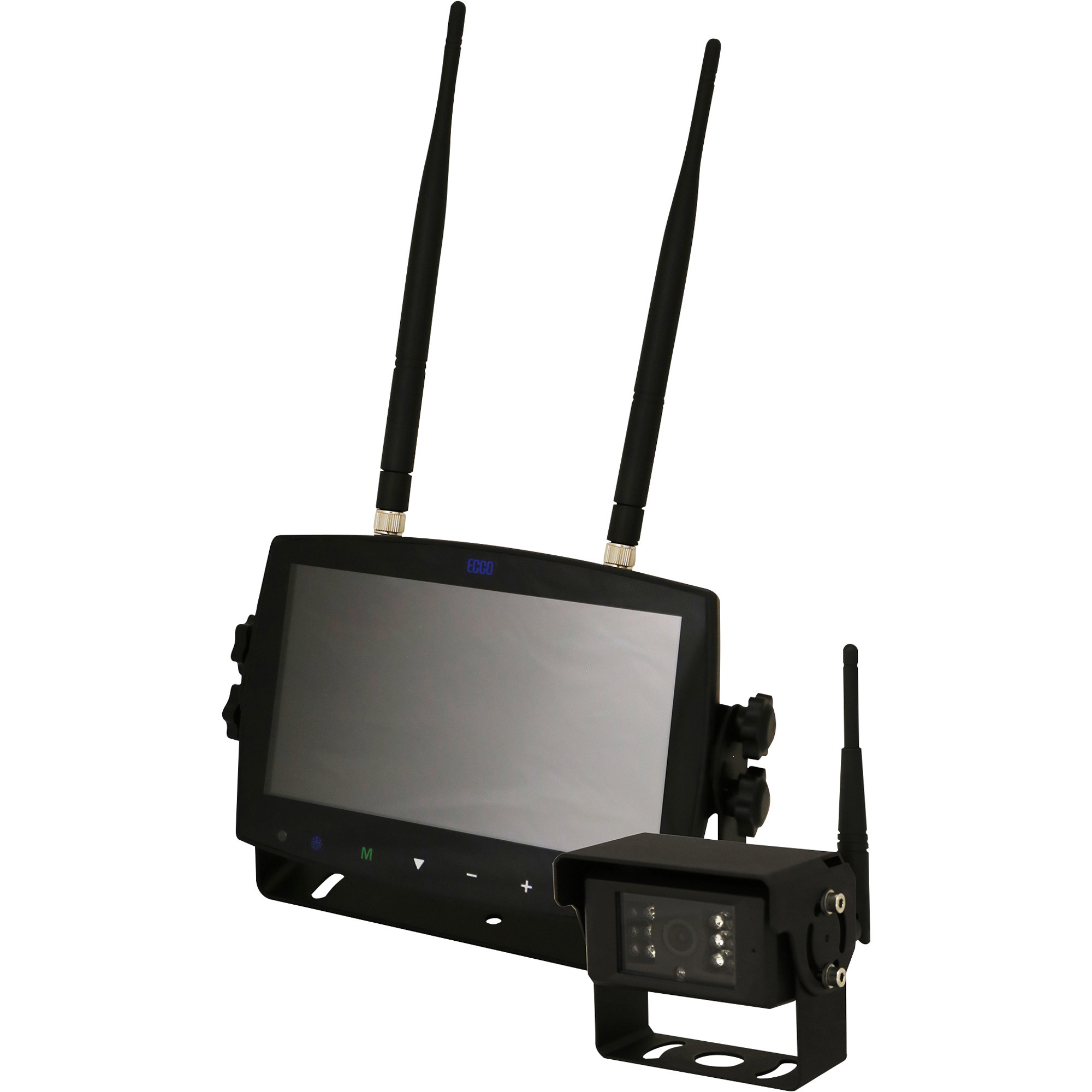 Ecco Backup Camera System, 1 Camera, 7in. Color LCD Monitor, Model# EC7008-WK